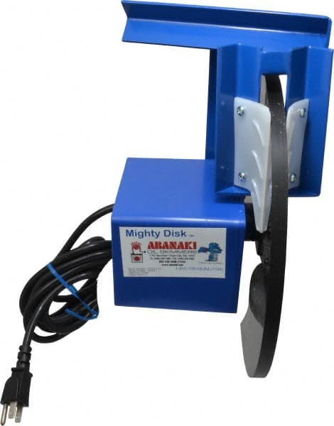 Abanaki - 4" Reach, 1.5 GPH Oil Removal Capacity, Disk Oil Skimmer - 40 to 160°F - Exact Tooling