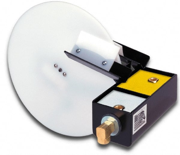 Zebra Skimmers - 4-1/2" Reach, 0.5 GPH Oil Removal Capacity, Disk Oil Skimmer - 40 to 80°F - Exact Tooling