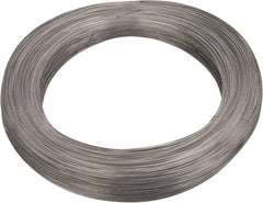 Value Collection - 5 Gage, 0.014 Inch Diameter x 1,913 Ft. Long, High Carbon Steel, Tempered Music Wire Coil - ASTM A228, 1 Lb. Shipping Weight - Exact Tooling