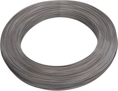 Value Collection - 10 Gage, 0.024 Inch Diameter x 651 Ft. Long, High Carbon Steel, Tempered Music Wire Coil - ASTM A228, 1 Lb. Shipping Weight - Exact Tooling
