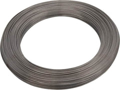 Value Collection - 12 Gage, 0.029 Inch Diameter x 447 Ft. Long, High Carbon Steel, Tempered Music Wire Coil - ASTM A228, 1 Lb. Shipping Weight - Exact Tooling