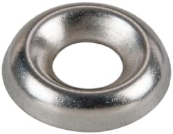 Value Collection - 0.1" Thick, Stainless Steel, Standard Countersunk Washer - 0.24" ID x 0.59" OD - Exact Tooling