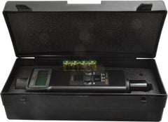 Extech - Accurate up to 0.1%, 0.1 (5 to 999.9) and 1 (1,000 to 99,999) RPM Resolution, Contact Tachometer - 8-1/2 Inch Long x 2.5591 Inch Wide x 1-1/2 Inch Meter Thick, 5 to 99,999 RPM Measurement - Exact Tooling