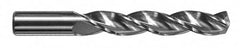 M.A. Ford - 0.2126" 118° Solid Carbide Jobber Drill - Bright Finish, Right Hand Cut, Spiral Flute, Straight Shank, 93mm OAL, Faceted Point - Exact Tooling