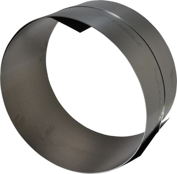 Made in USA - 100 Inch Long x 6 Inch Wide x 0.025 Inch Thick, Roll Shim Stock - Steel - Exact Tooling