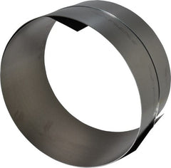 Made in USA - 100 Inch Long x 6 Inch Wide x 0.025 Inch Thick, Roll Shim Stock - Steel - Exact Tooling