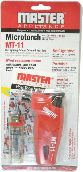 Master Appliance - Palm Butane Torch - Exact Tooling