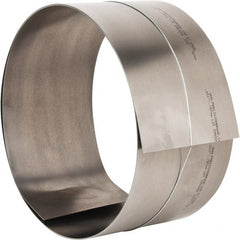 Value Collection - 100 Inch Long x 6 Inch Wide x 0.031 Inch Thick, Roll Shim Stock - Steel - Exact Tooling