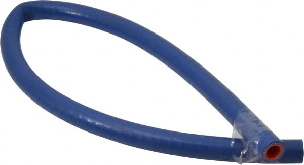 Federal Hose - 5/8" ID x 0.95" OD x 3' OAL, Coolant Hose - -65 to 350°F, Blue - Exact Tooling