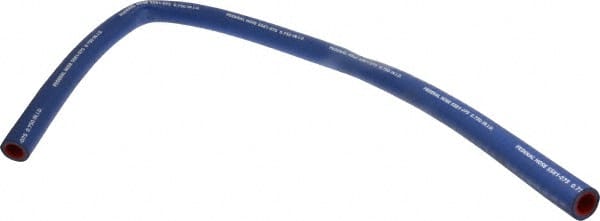 Federal Hose - 3/4" ID x 1.14" OD x 3' OAL, Coolant Hose - -65 to 350°F, Blue - Exact Tooling