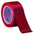 List 471 4" x 36 ydsVinyl Tape - Red - Exact Tooling