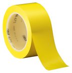 List 471 1" x 36 yds Vinyl Tape - Yellow - Exact Tooling