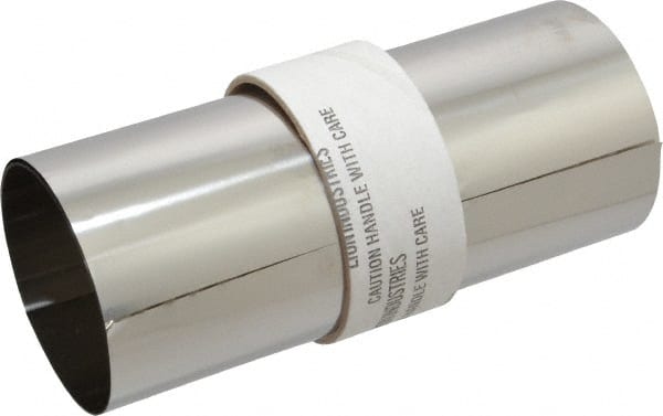 Made in USA - 50 Inch Long x 6 Inch Wide x 0.001 Inch Thick, Roll Shim Stock - Stainless Steel - Exact Tooling