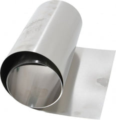Made in USA - 50 Inch Long x 6 Inch Wide x 0.006 Inch Thick, Roll Shim Stock - Stainless Steel - Exact Tooling