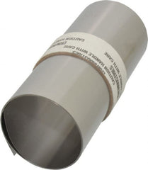 Made in USA - 50 Inch Long x 6 Inch Wide x 0.007 Inch Thick, Roll Shim Stock - Stainless Steel - Exact Tooling