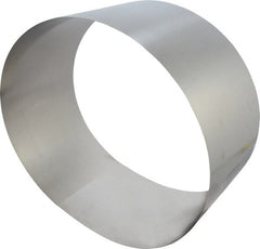 Made in USA - 50 Inch Long x 6 Inch Wide x 0.015 Inch Thick, Roll Shim Stock - Stainless Steel - Exact Tooling