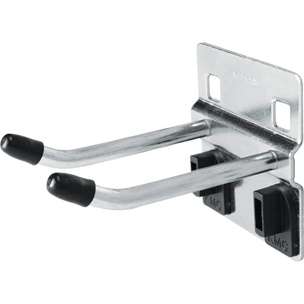 Kennedy - 2" Long Double Angled End Pegboard Hook - Steel - Exact Tooling