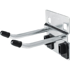 Kennedy - 2" Long Double Angled End Pegboard Hook - Steel - Exact Tooling