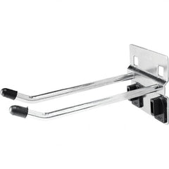 Kennedy - 3-15/16" Long Double Angled End Pegboard Hook - Steel - Exact Tooling