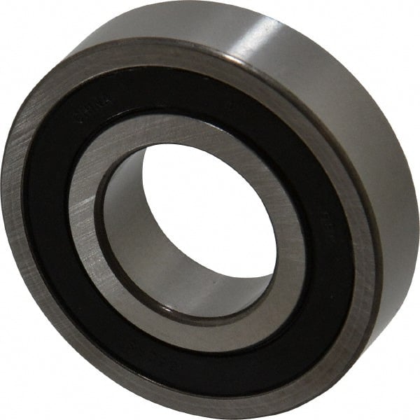 Value Collection - 1-1/8" Bore Diam, 2-1/2" OD, Double Seal Semi Ground Extra Light Radial Ball Bearing - 5/8" Wide, 1 Row, Round Bore, 2,195 Lb Static Capacity, 3,751 Lb Dynamic Capacity - Exact Tooling