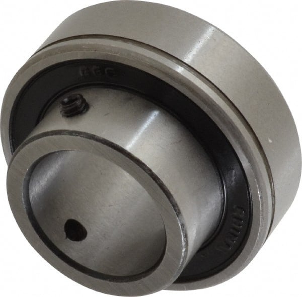 Value Collection - 1" Bore Diam, 2" OD, Double Seal Semi Ground Extra Light Radial Ball Bearing - 1 Row, Round Bore, 1,096 Lb Static Capacity, 2,040 Lb Dynamic Capacity - Exact Tooling
