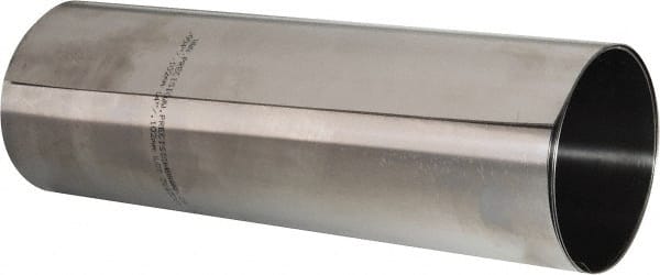 Made in USA - 10 Ft. Long x 12 Inch Wide x 0.004 Inch Thick, Roll Shim Stock - Steel - Exact Tooling