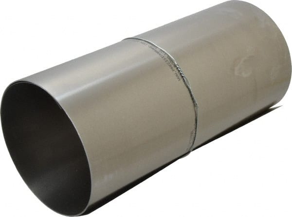 Made in USA - 10 Ft. Long x 12 Inch Wide x 0.008 Inch Thick, Roll Shim Stock - Steel - Exact Tooling