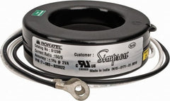Simpson Electric - 2 VA Burden, 150 Amp AC Input, 5 Amp AC Output, 50 to 400 Hz, Panel Meter Donut Current Transformer - Screw Terminal, For Use with AC Ammeter - Exact Tooling