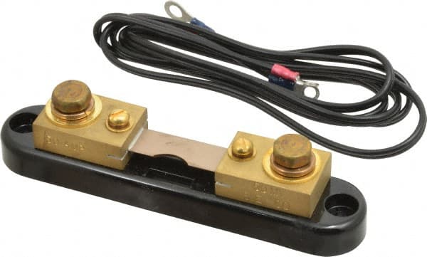 Simpson Electric - Panel Meter Portable Shunt - 50, 50 mV Drop, Screw Terminal, For Use with Falcon Series 200 mVDC Meters - Exact Tooling