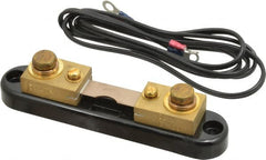 Simpson Electric - Panel Meter Portable Shunt - 50, 50 mV Drop, Screw Terminal, For Use with Falcon Series 200 mVDC Meters - Exact Tooling