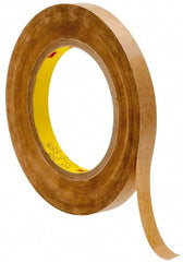 3M - 60 Yds. Long x 1/2" Wide, High Strength Acrylic Adhesive Transfer Tape - Paper Liner, 2 mil Thick - Exact Tooling