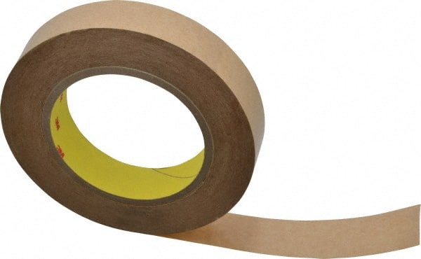 3M - 60 Yds. Long x 1" Wide, High Strength Acrylic Adhesive Transfer Tape - Paper Liner, 2 mil Thick - Exact Tooling