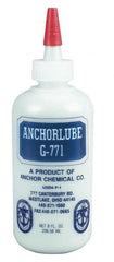Made in USA - Anchorlube G-771, 5 Gal Pail Cutting Fluid - Water Soluble, For Broaching, Counterboring, Drawing, Drilling, Engraving, Fly-Cutting, Hole Extruding, Milling, Piercing, Punching, Sawing, Seat Forming, Spot Facing, Tapping - Exact Tooling