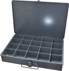 Durham - 20 Compartment Small Steel Storage Drawer - 13-3/8 Inches Wide x 9-1/4 Inches Deep - Exact Tooling