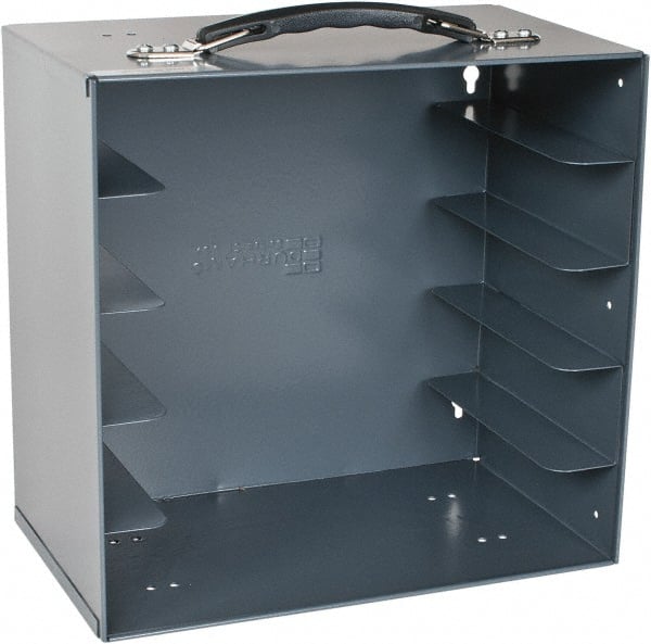 Durham - Small Parts Rack For Small Compartment Boxes - 6-3/4" Deep x 11-1/4" Wide x 10-3/4" High - Exact Tooling
