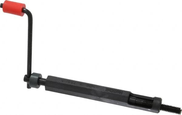 Heli-Coil - 5/16-18, Free-Running & Locking Insert Compatible, Prewinder Thread Insert Hand Installation Tool - Type II Prewinder, UNC Thread, 5/8" Body Diam, 4-5/8" Prewinder Length, 3-23/32" Spinner Diam, 5/16-18 Insert Internal Thread - Exact Tooling