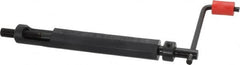 Heli-Coil - 5/16-24, Free-Running & Locking Insert Compatible, Prewinder Thread Insert Hand Installation Tool - Type II Prewinder, UNF Thread, 5/8" Body Diam, 4-5/8" Prewinder Length, 3-23/32" Spinner Diam, 5/16-24 Insert Internal Thread - Exact Tooling