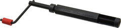 Heli-Coil - 7/16-20, Free-Running & Locking Insert Compatible, Prewinder Thread Insert Hand Installation Tool - Type II Prewinder, UNF Thread, 25/32" Body Diam, 5-1/4" Prewinder Length, 3-23/32" Spinner Diam, 7/16-20 Insert Internal Thread - Exact Tooling