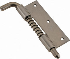 Made in USA - 1" Wide x 1/16" Thick, Hinge - Stainless Steel, Polished Finish - Exact Tooling