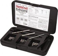 Heli-Coil - 36 Inserts, #8-32 UNC, Thread Repair Kit - 0.246" Insert Length - Exact Tooling