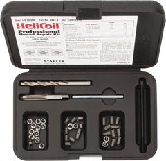 Heli-Coil - 36 Inserts, 1/4-20 UNC, Thread Repair Kit - 0.375" Insert Length - Exact Tooling