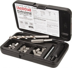 Heli-Coil - 18 Inserts, 7/16-20 UNF, Thread Repair Kit - 0.656" Insert Length - Exact Tooling