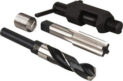 Heli-Coil - 4 Inserts, 3/4-16 UNF, Thread Repair Kit - 1.125" Insert Length - Exact Tooling