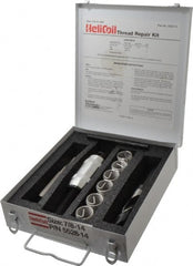 Heli-Coil - 6 Inserts, 7/8-14 UNF, Thread Repair Kit - 1.312" Insert Length - Exact Tooling