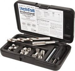 Heli-Coil - 18 Inserts, M12x1.25 Metric Fine, Thread Repair Kit - 18mm Insert Length - Exact Tooling