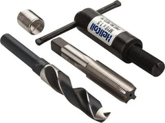 Heli-Coil - 6 Inserts, M16x1.50 Metric Fine, Thread Repair Kit - 24mm Insert Length - Exact Tooling