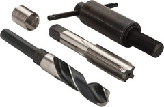 Heli-Coil - 6 Inserts, M18x1.50 Metric Fine, Thread Repair Kit - 27mm Insert Length - Exact Tooling