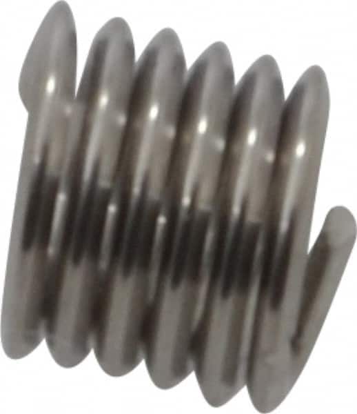 Heli-Coil - #5-40 UNC, 0.188" OAL, Free Running Helical Insert - Tanged, Stainless Steel - Exact Tooling