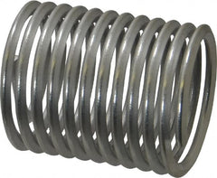 Heli-Coil - 1-1/2 - 6 UNC, 2-1/4" OAL, Free Running Helical Insert - 11-1/2 Free Coils, Tanged, Stainless Steel, Bright Finish, 1-1/2D Insert Length - Exact Tooling