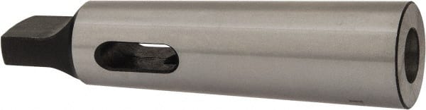 Interstate - MT1 Inside Morse Taper, MT3 Outside Morse Taper, Standard Reducing Sleeve - Soft with Hardened Tang, 1/4" Projection, 99mm OAL, 24.1mm Body Diam - Exact Tooling